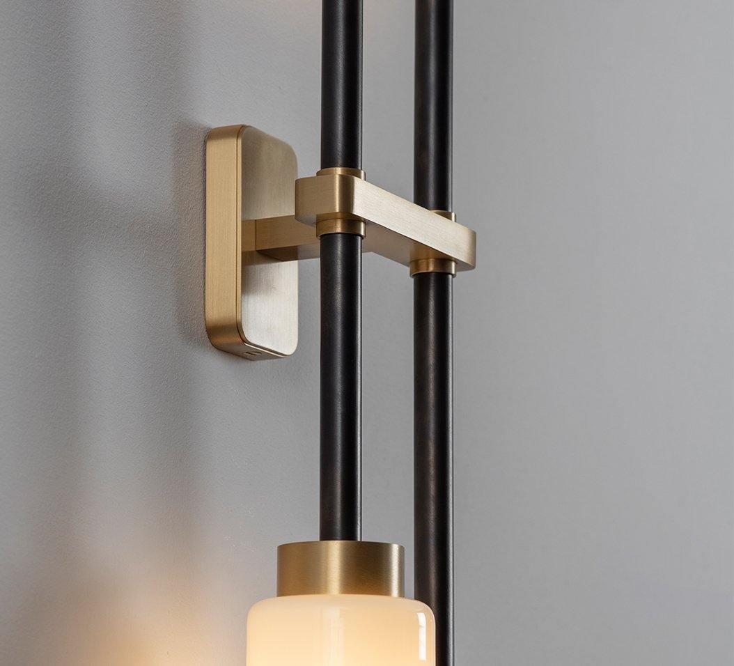 Tekas Wall Lamp Cylinder Glass Linear