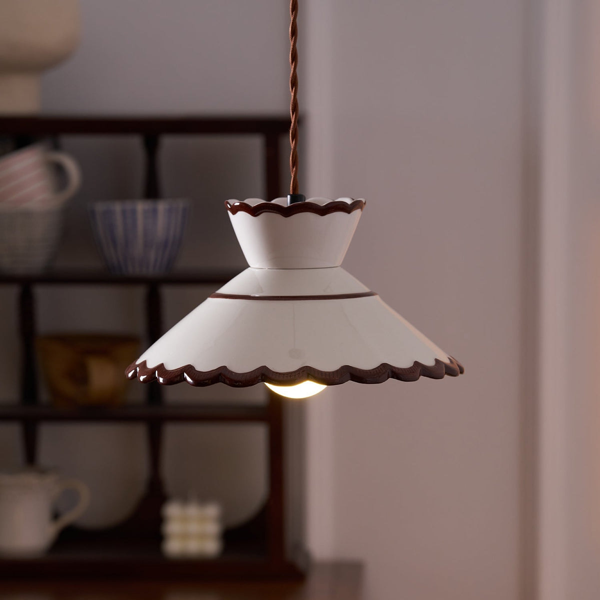Ketevol Retro Ceramics Pendant Lights