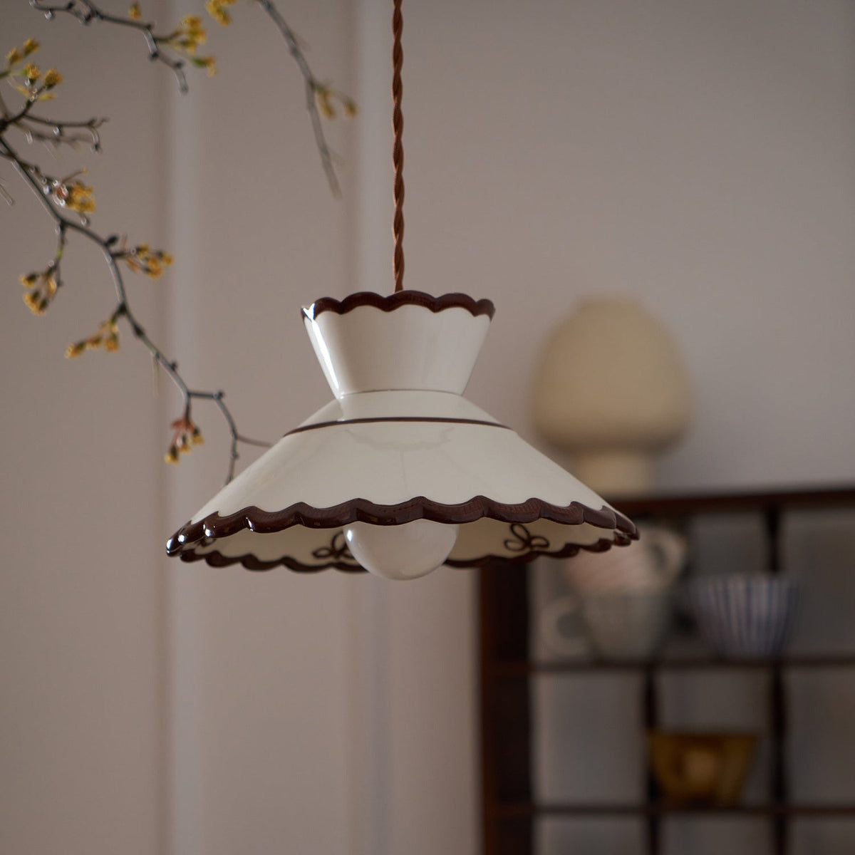 Ketevol Retro Ceramics Pendant Lights