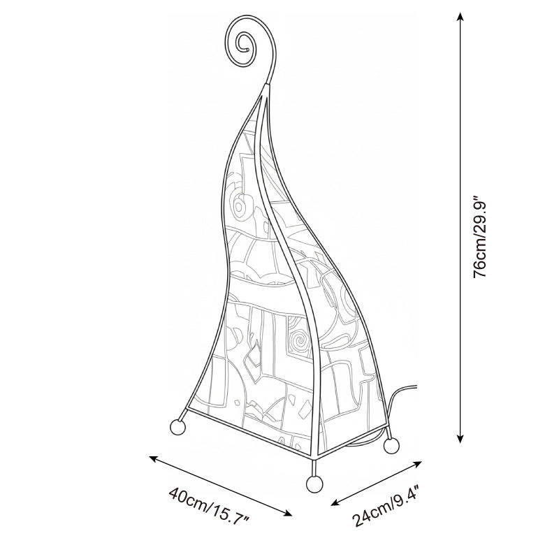Calorielle Floor Lamp