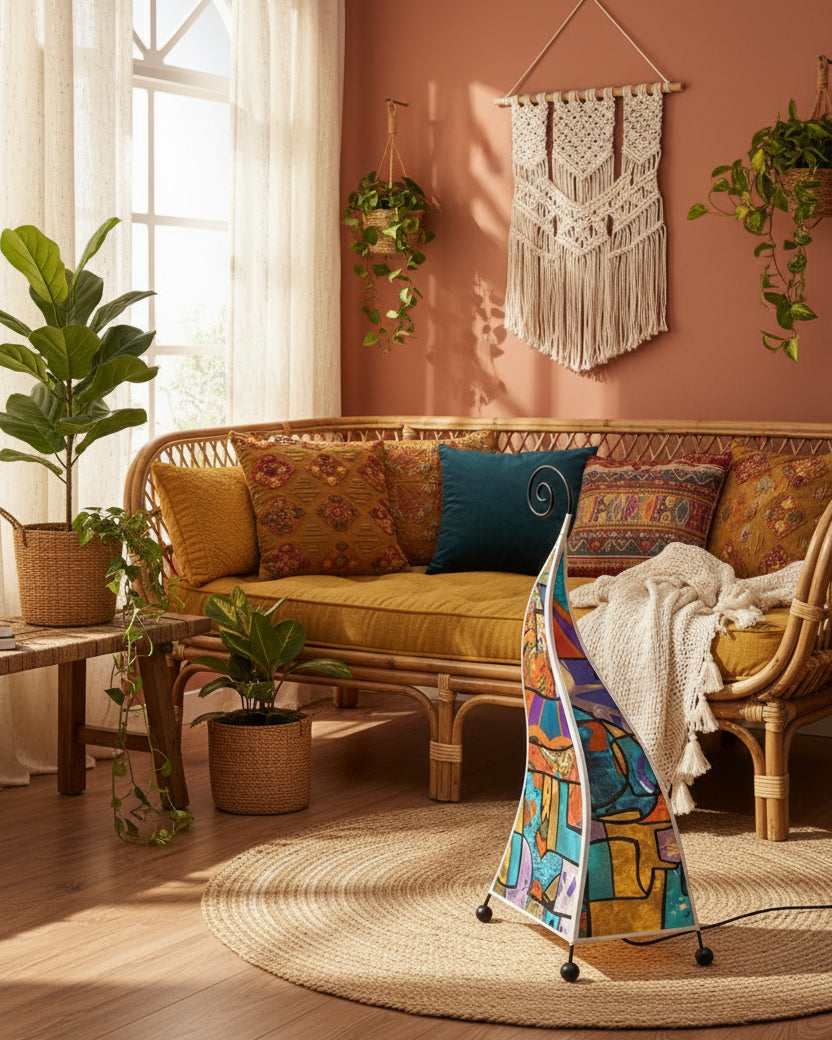 Calorielle Floor Lamp