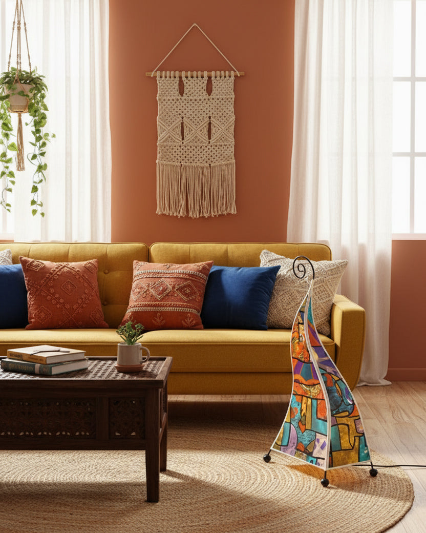 Calorielle Floor Lamp