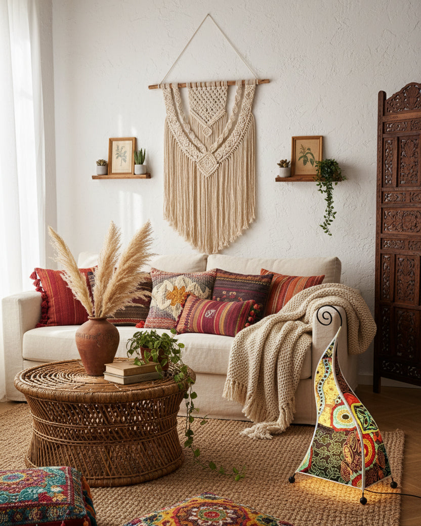 Calorielle Floor Lamp