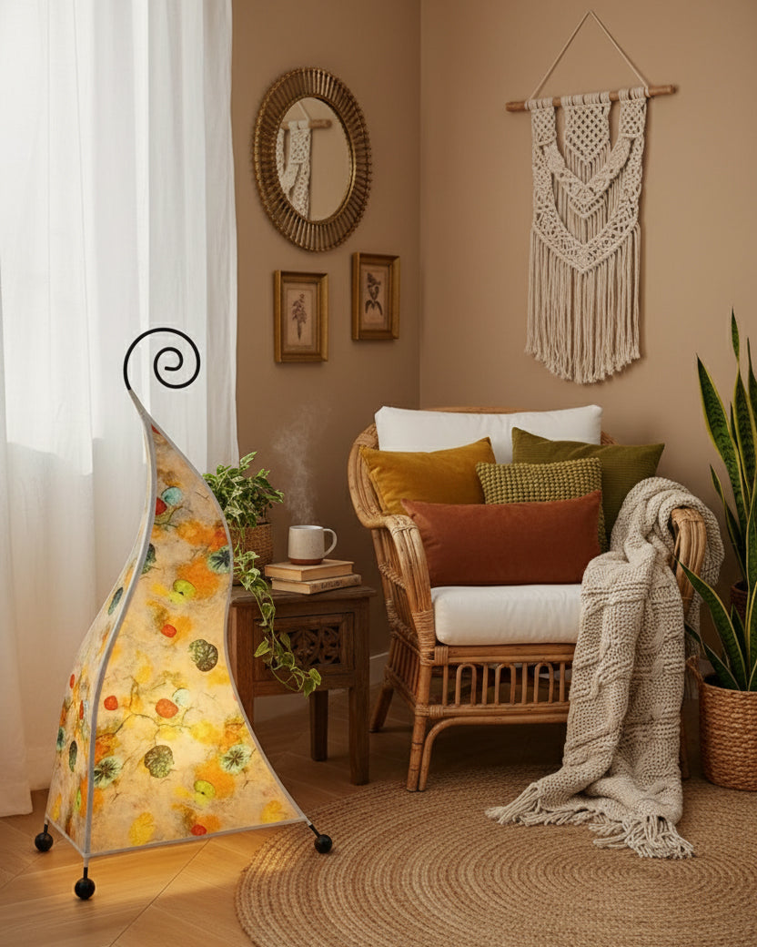 Calorielle Floor Lamp