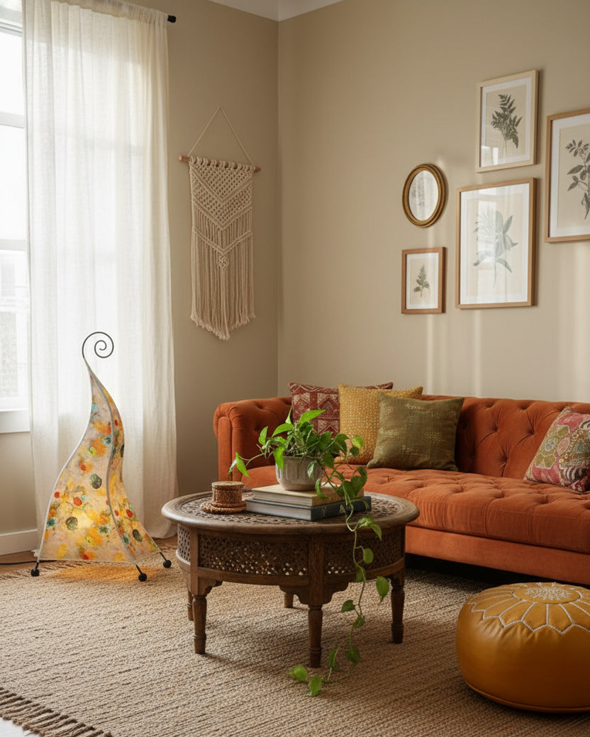Calorielle Floor Lamp