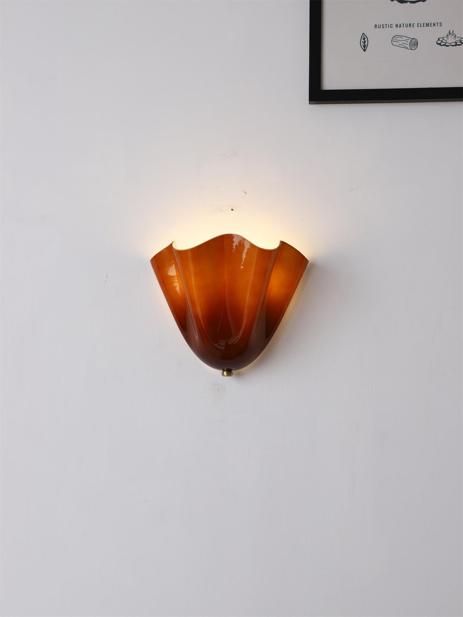 Ulcarisra Glass Wall Lamp