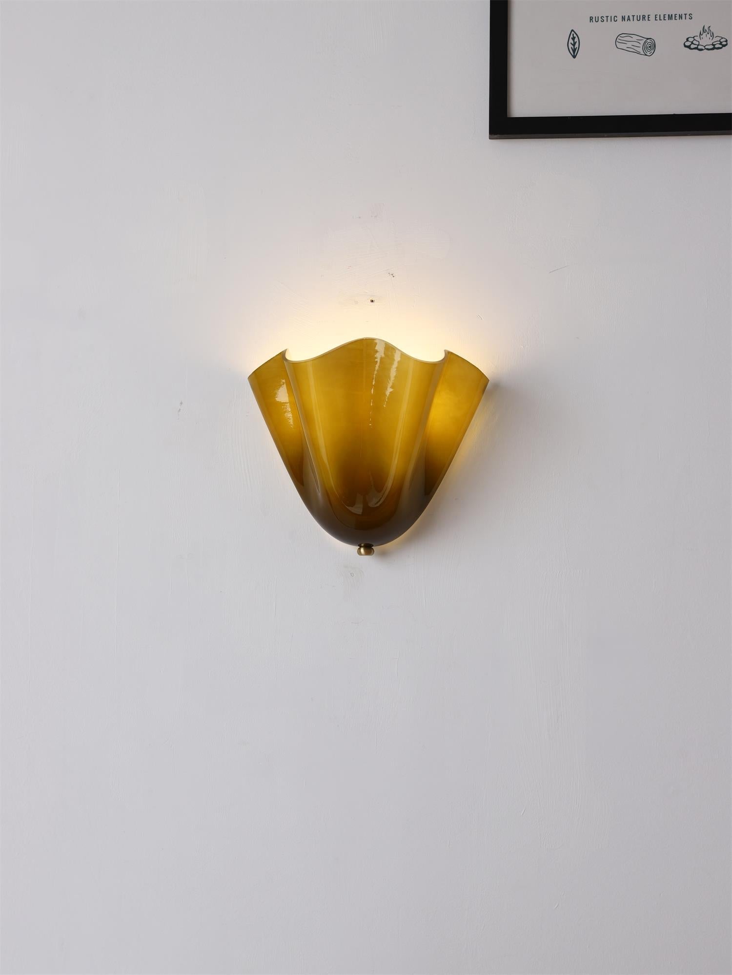 Ulcarisra Glass Wall Lamp