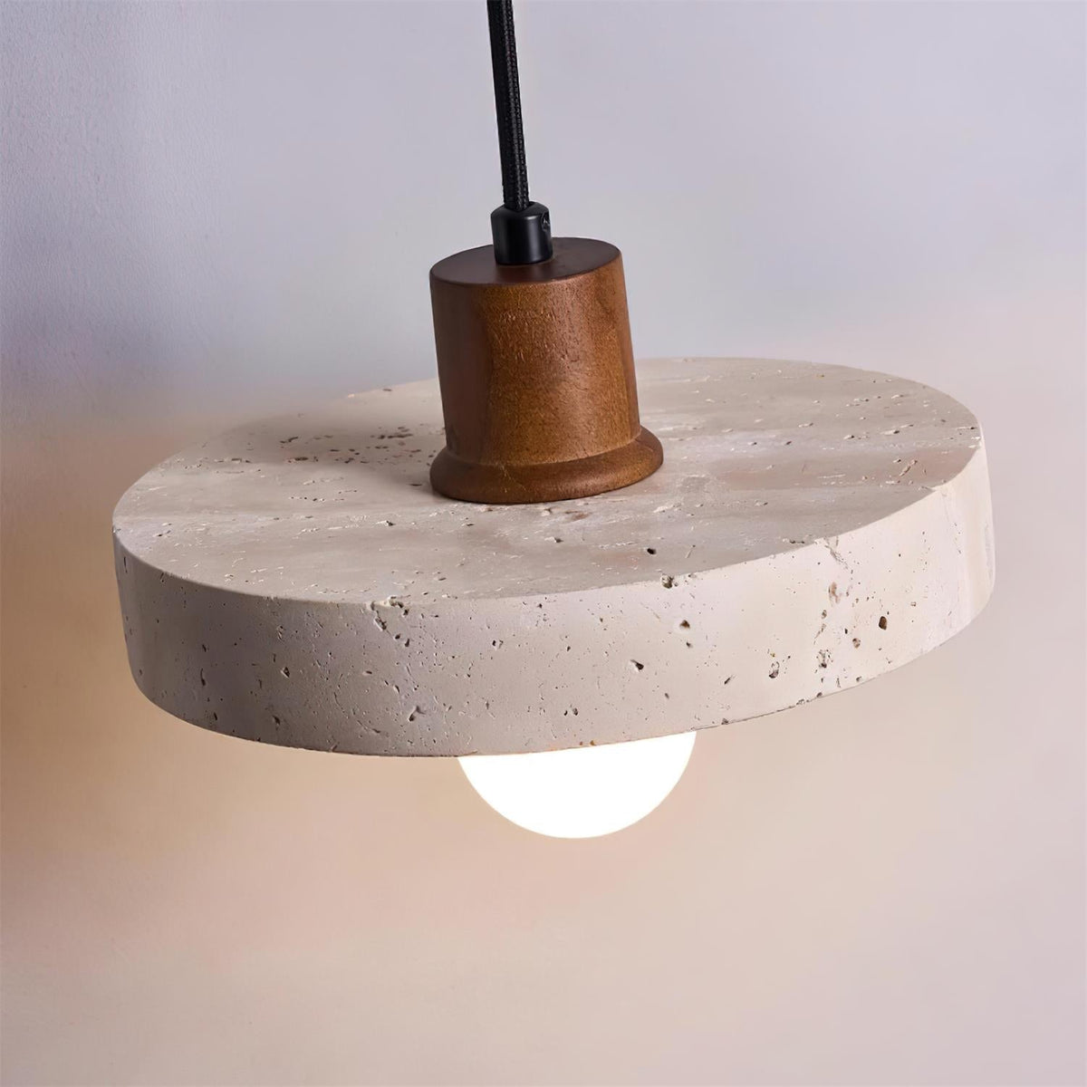 Caven Pendant Light Travertine Cluster