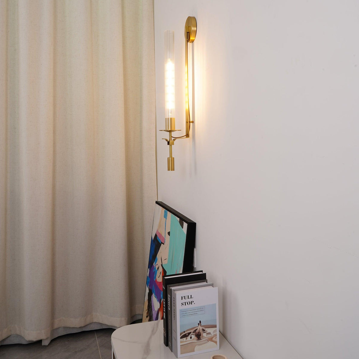Cigunuk Indoor Wall Lamp Glass Farmhouse