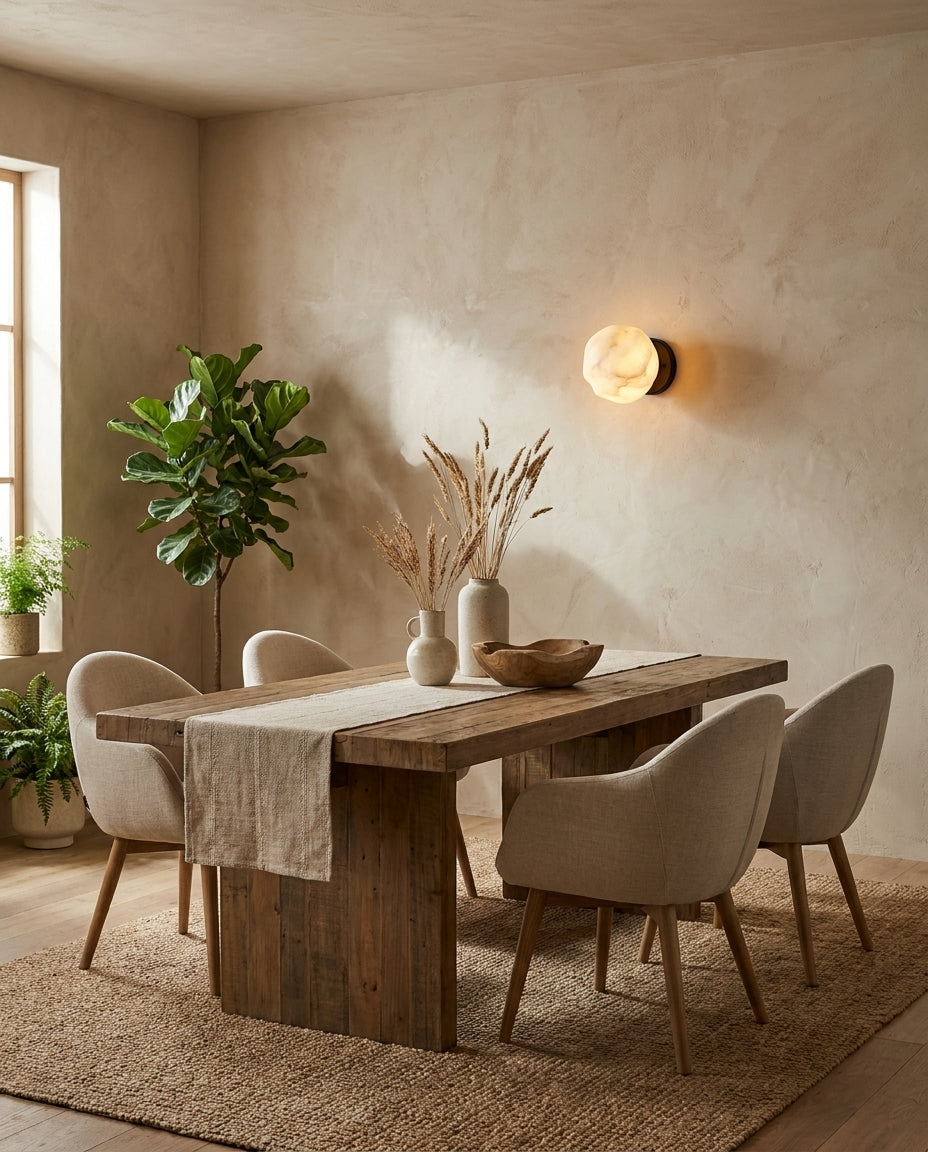 Norstone Alabaster Wall Sconce