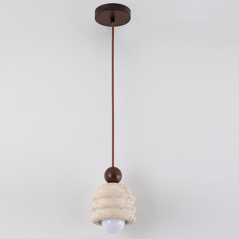 Tavinenne Travertine Ripple Pendant Light