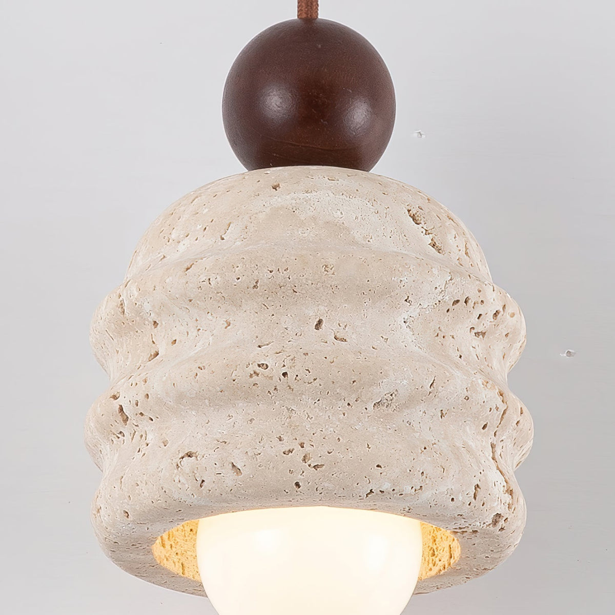 Tavinenne Travertine Ripple Pendant Light