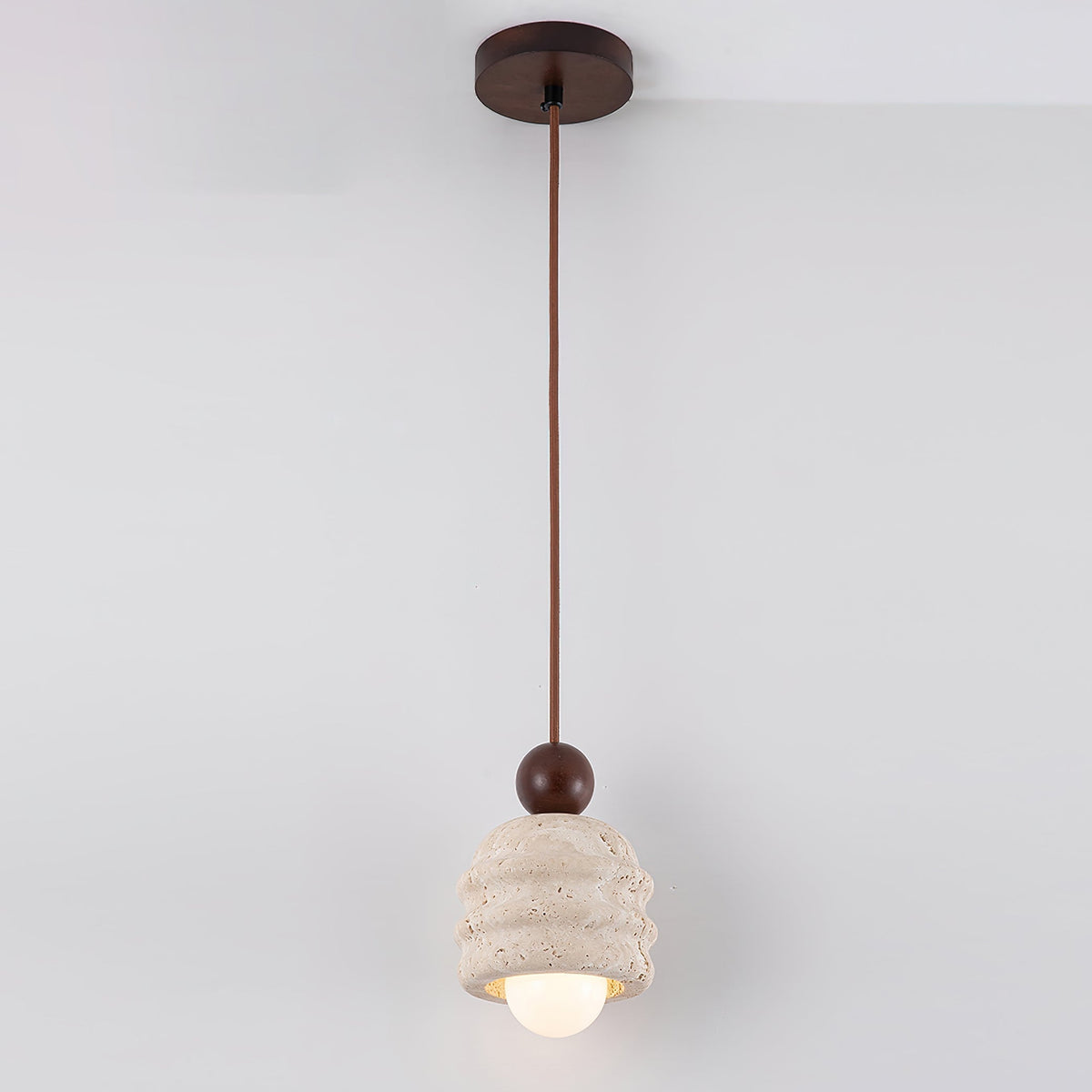 Tavinenne Travertine Ripple Pendant Light