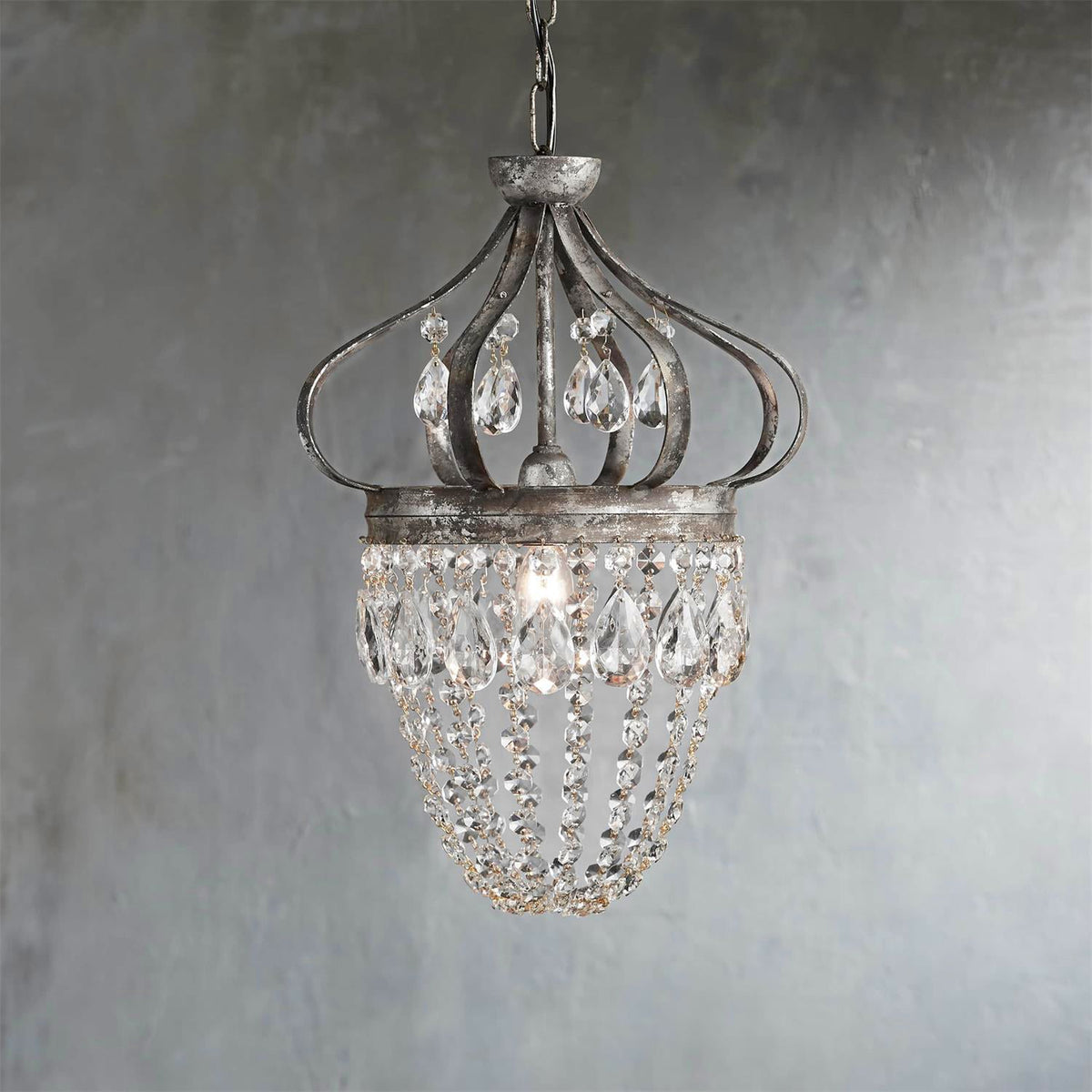 Abella Tear Drop Crystal Chandelier