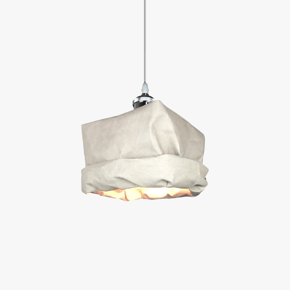 Gepekomu Vintage Cup Metal Paper Pendant Light Living Room Bedroom
