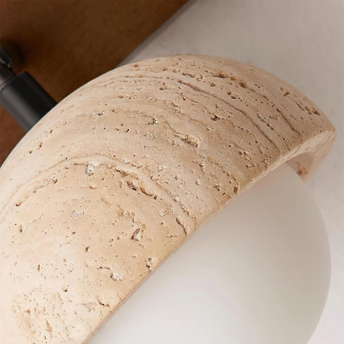 Valenelle Travertine Wall Lamp