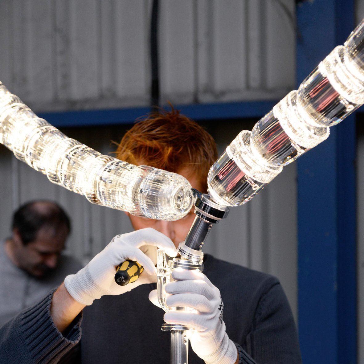 Cavenira Art Deco Crystal Chandelier