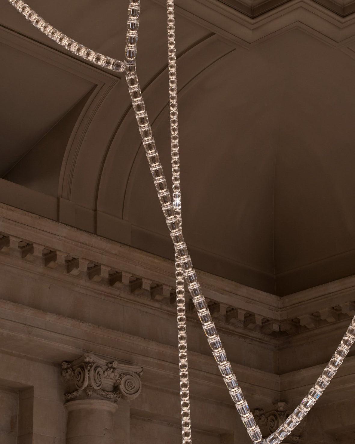 Nexus Gold Crystal Chandelier