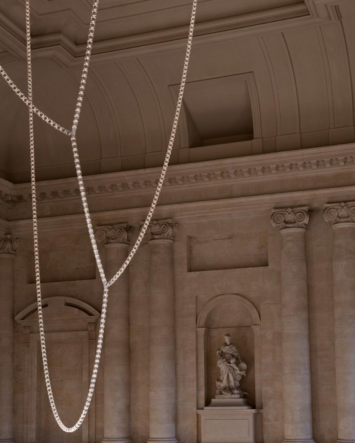 Nexus Chrome Crystal Chandelier