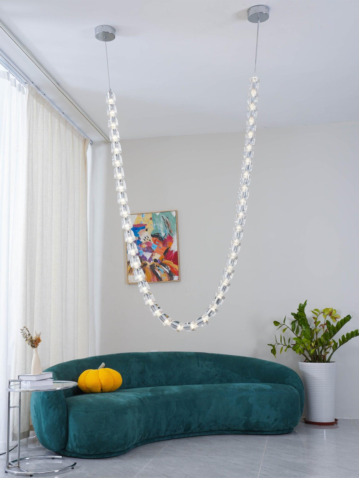 Nexus Gold Crystal Chandelier