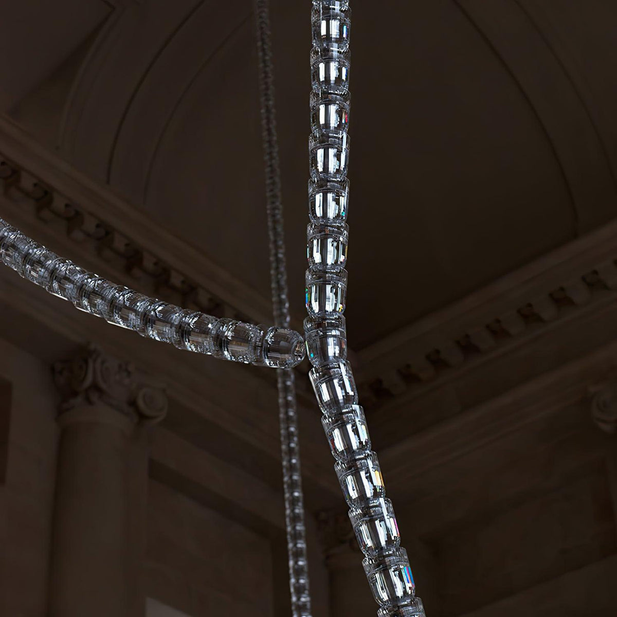 Cavenira Art Deco Crystal Chandelier
