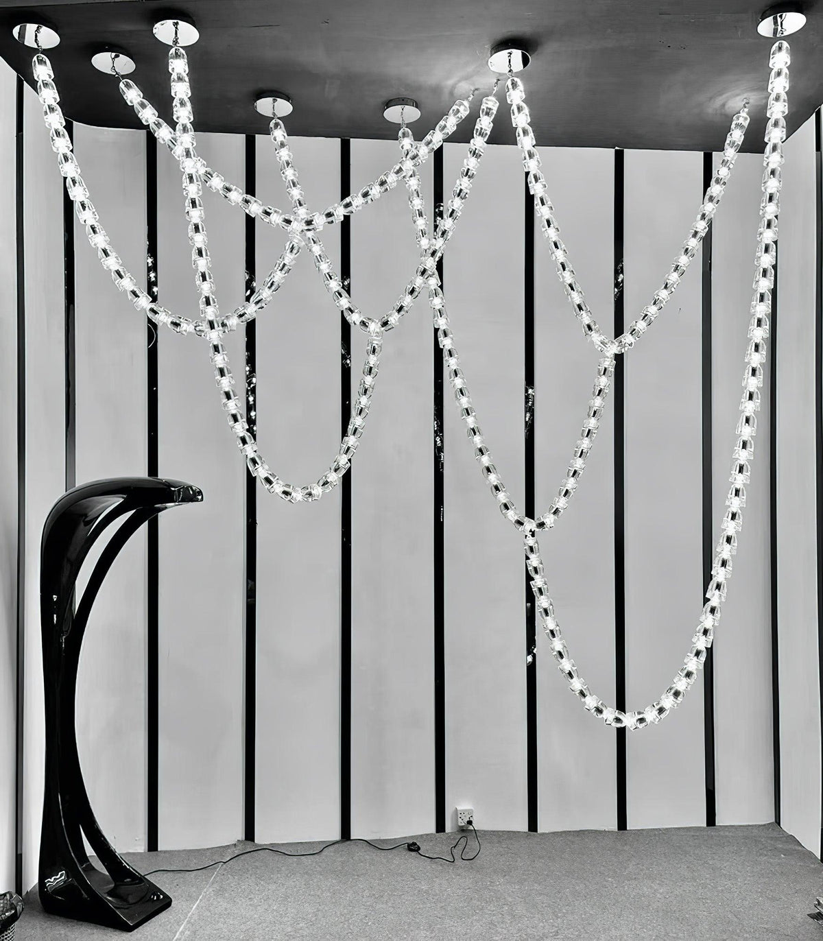 Cascade Modern Acrylic Chandelier