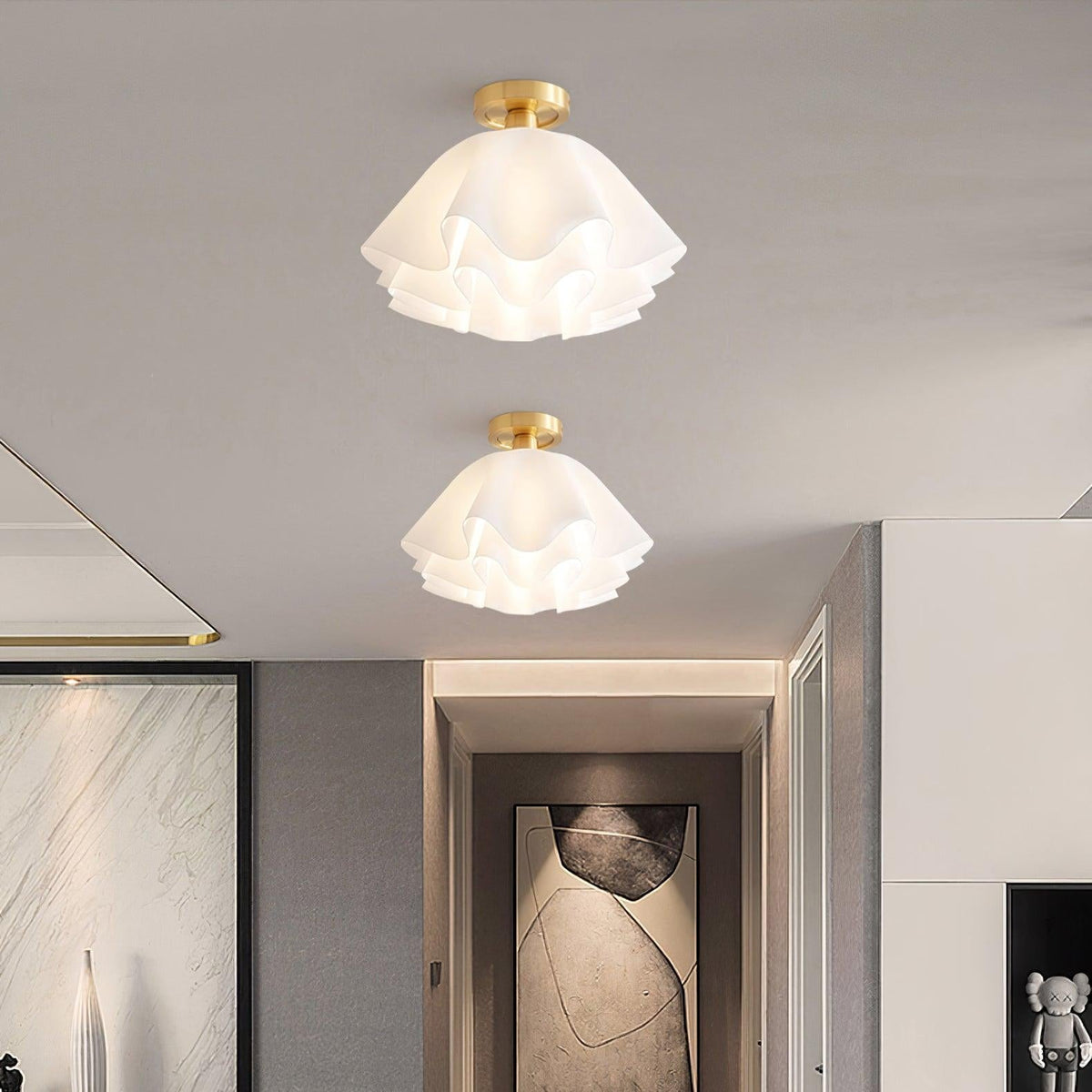 Mobolal Ceiling Light Flower-Shape