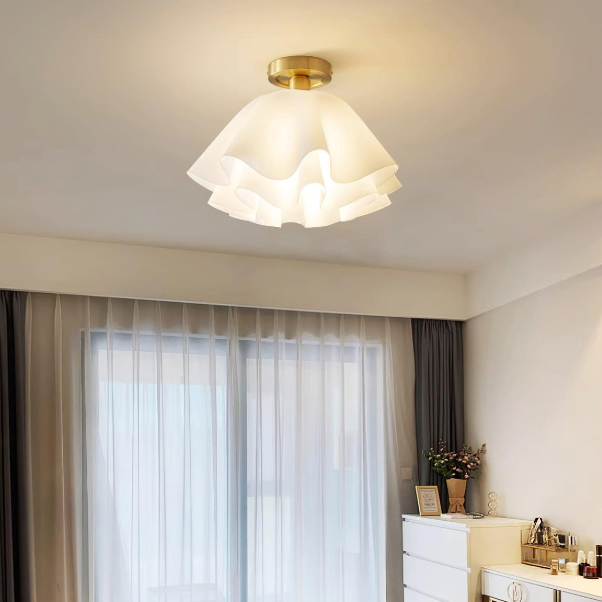 Mobolal Ceiling Light Flower-Shape