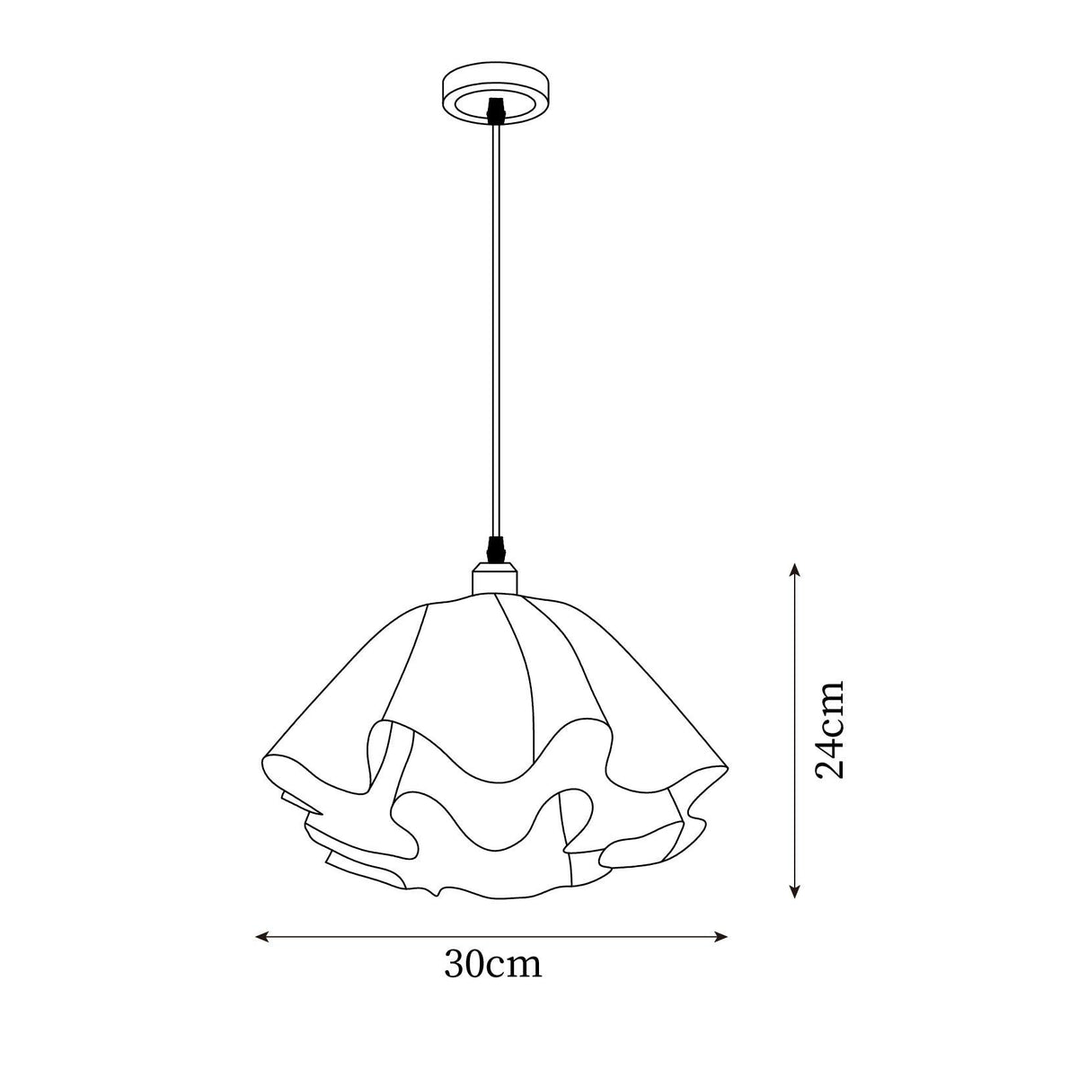 Vero Modern Petal Pendant Light