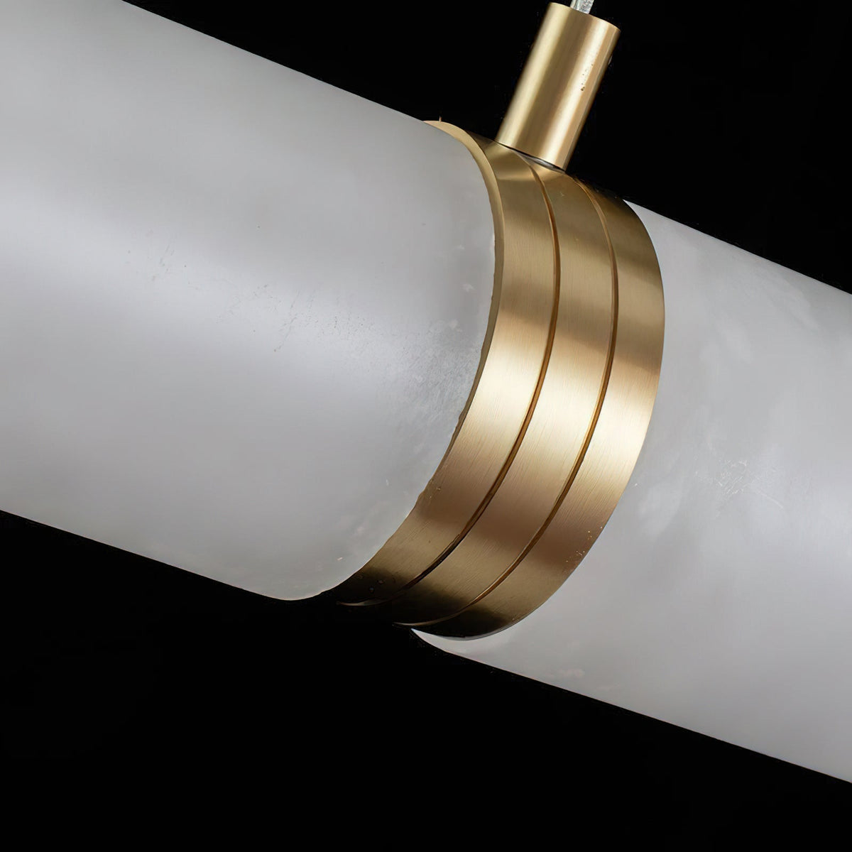 Garonne Alabaster Linear Chandelier