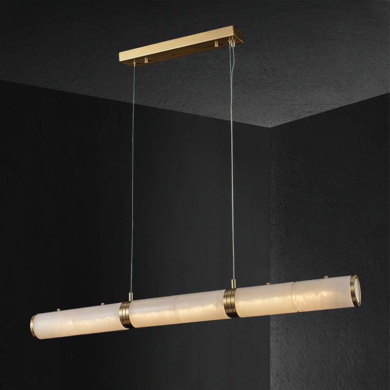 Garonne Alabaster Linear Chandelier