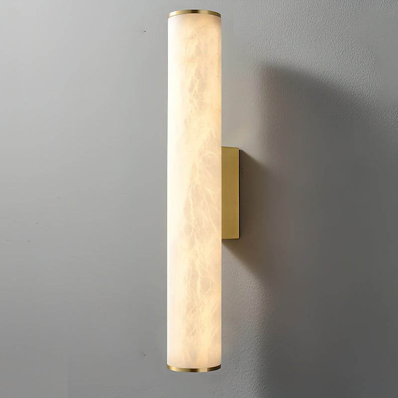 Nivalise Garonne Alabaster Wall Sconce