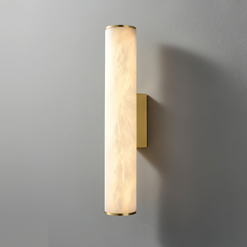 Nivalise Garonne Alabaster Wall Sconce