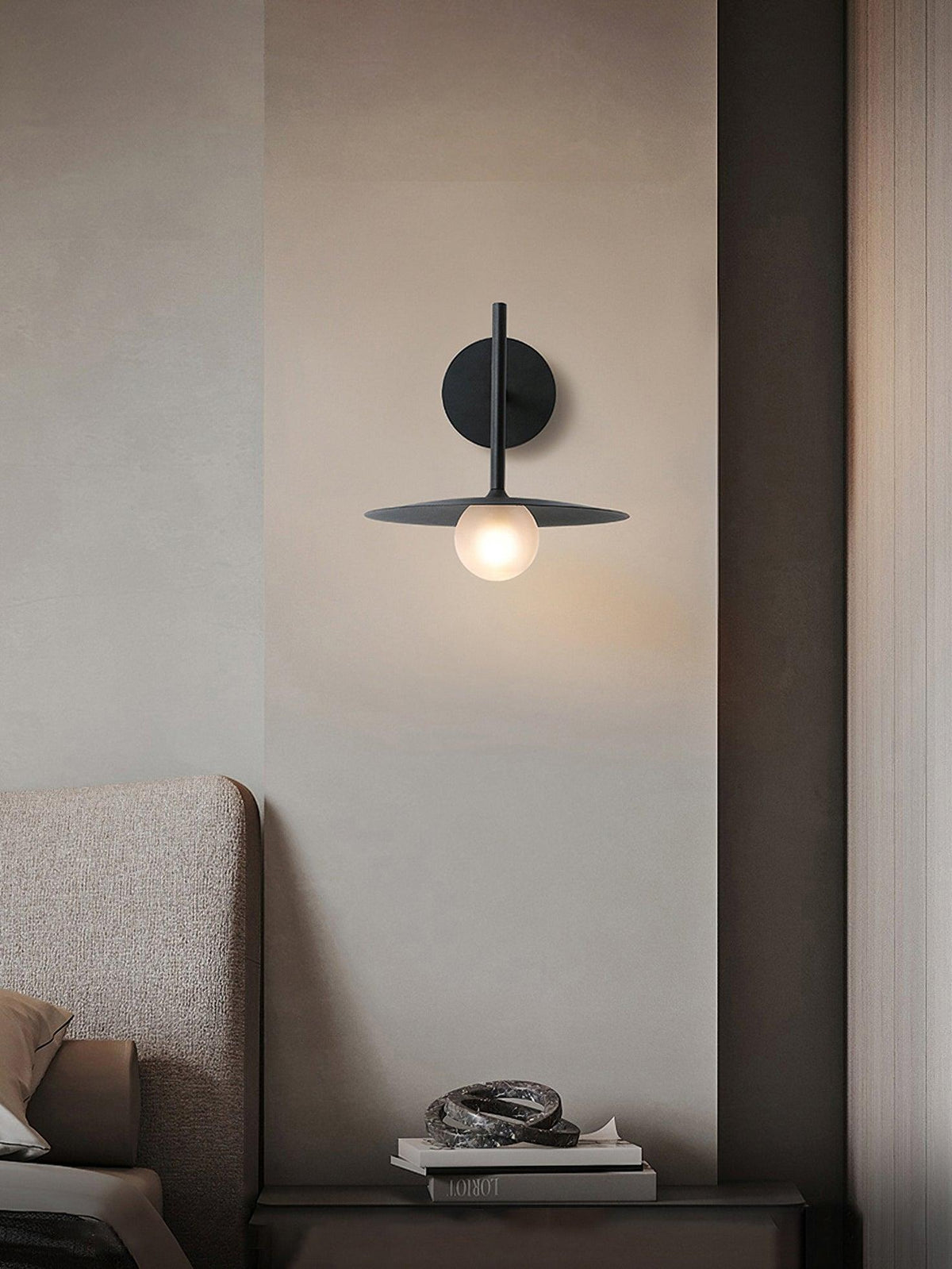 Orsilus Vintage Industrial Plug-In Wall Lamp