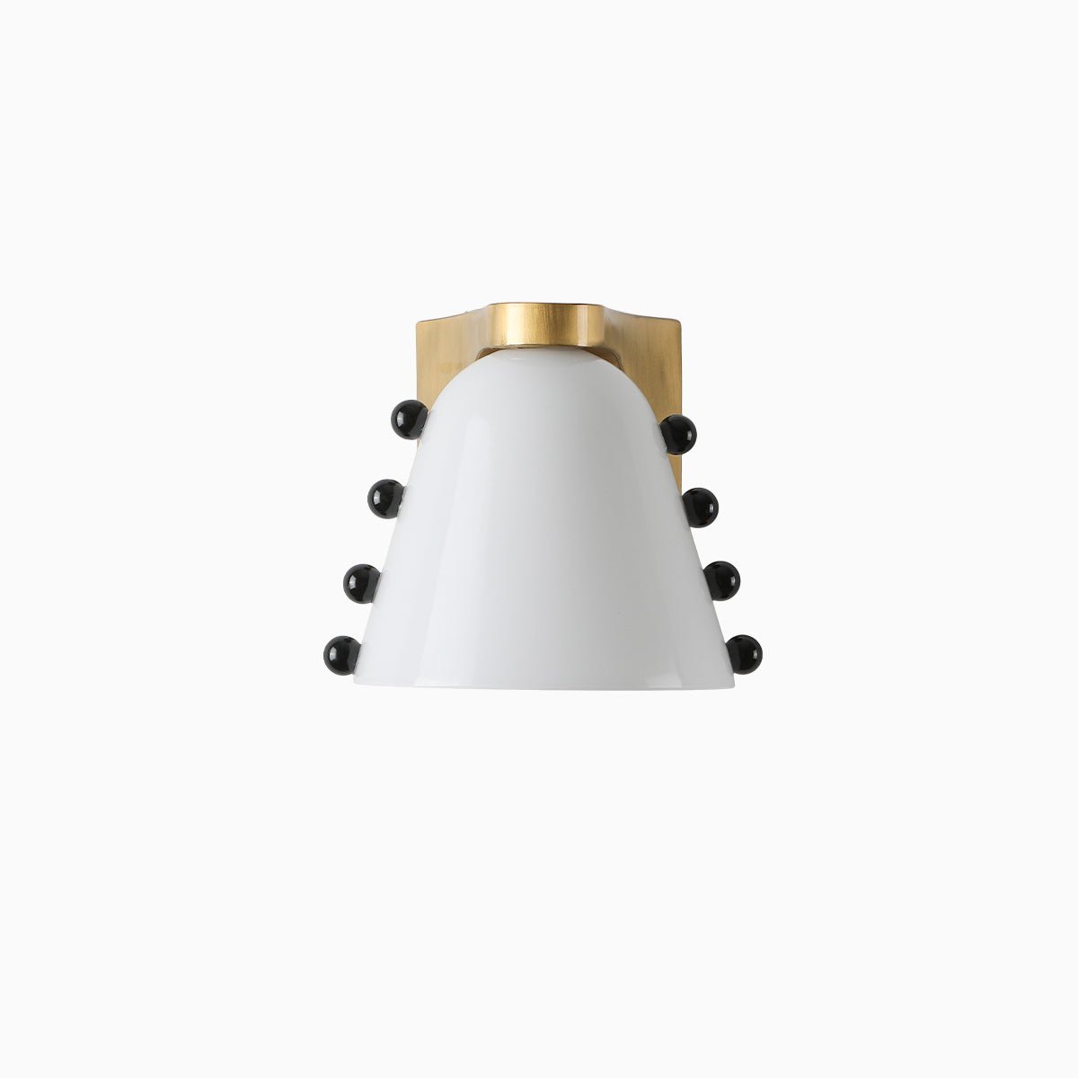 Jude Art Deco Glass Wall Lamp