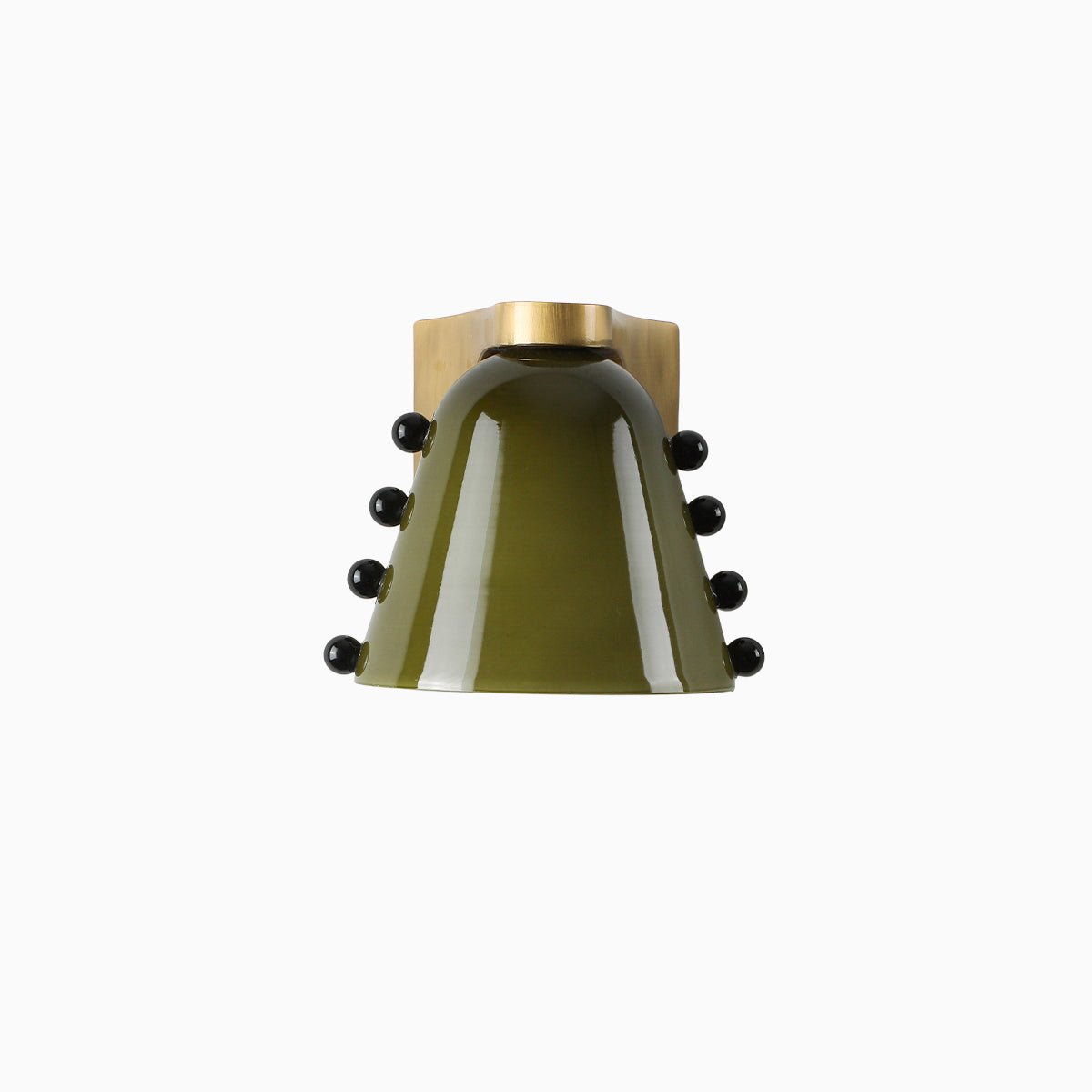 Jude Art Deco Glass Wall Lamp