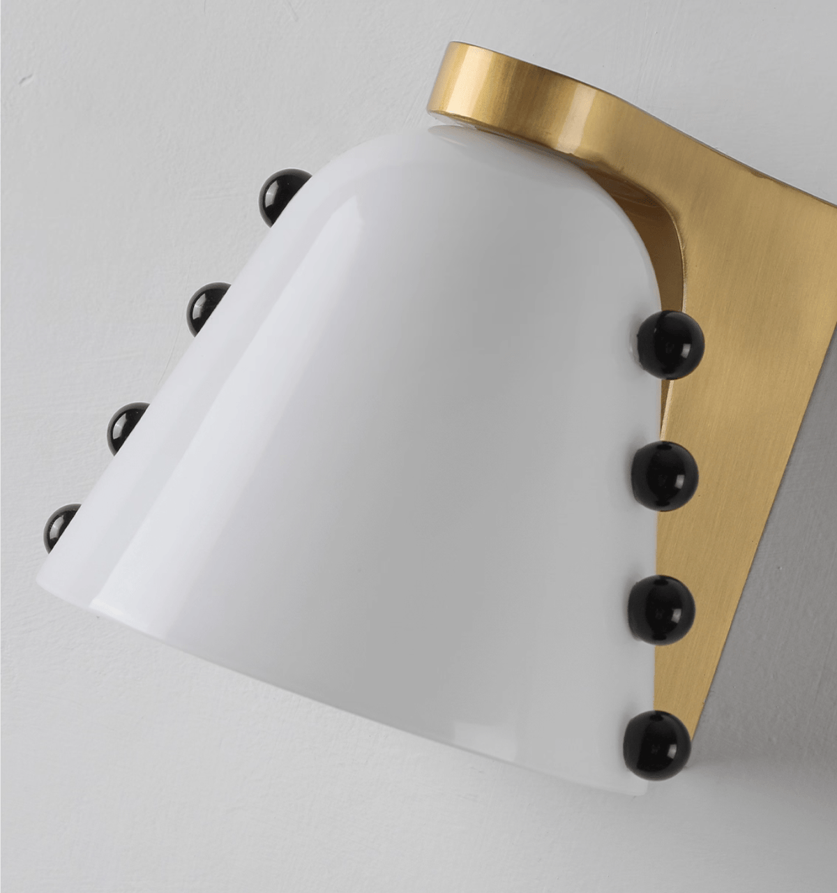Jude Art Deco Glass Wall Lamp