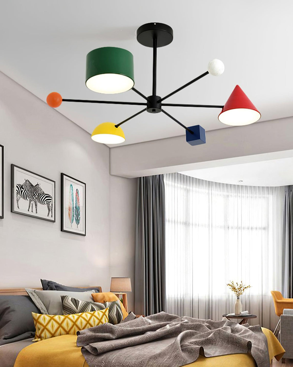 Geometry Play Series Colorful Ceiling Light