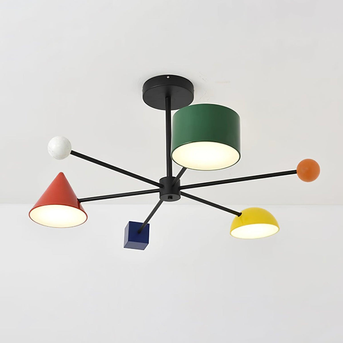 Geometry Play Series Colorful Ceiling Light