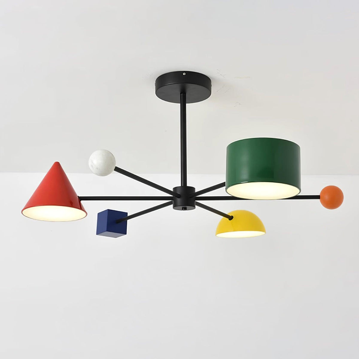 Geometry Play Series Colorful Ceiling Light