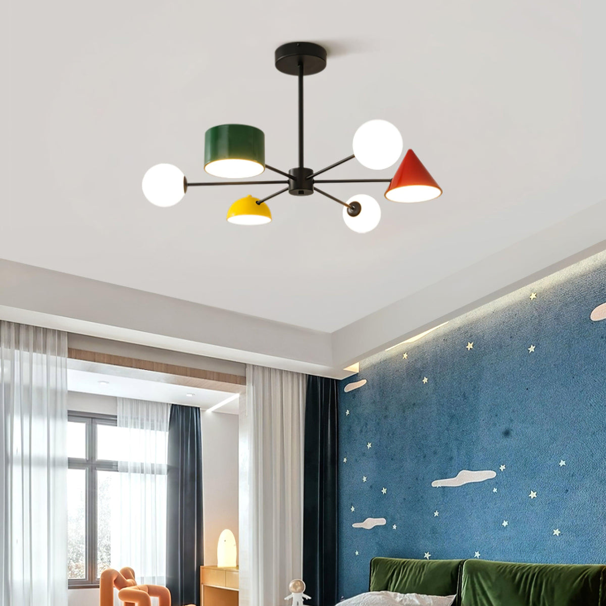 Geometry Play Series Colorful Ceiling Light