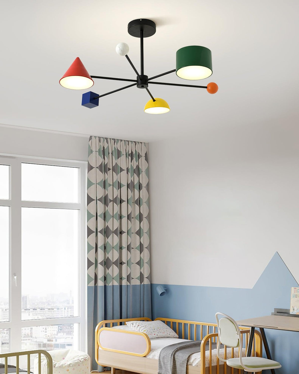 Geometry Play Series Colorful Ceiling Light