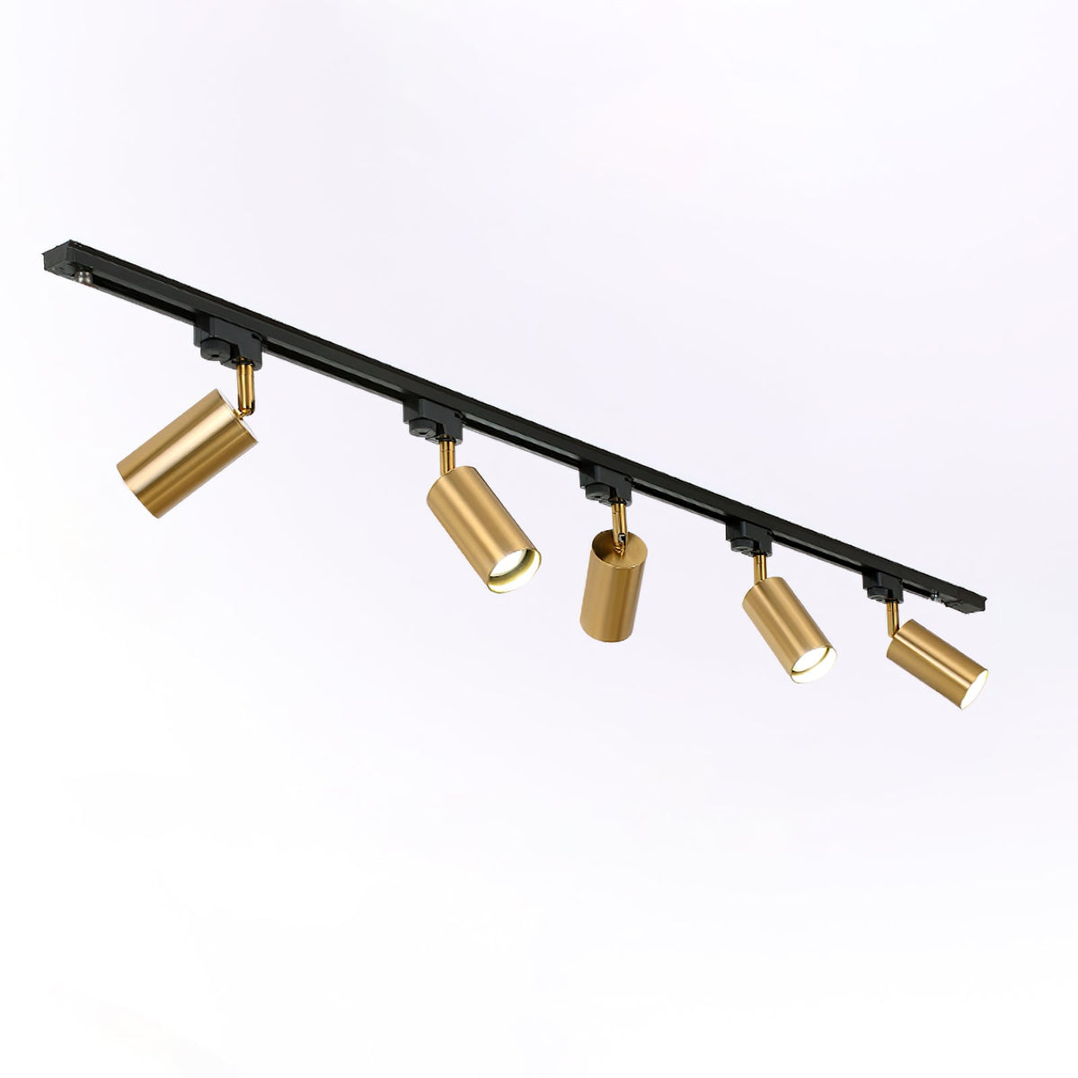 Bera Track Light Gilded Cylindrical for Living Room