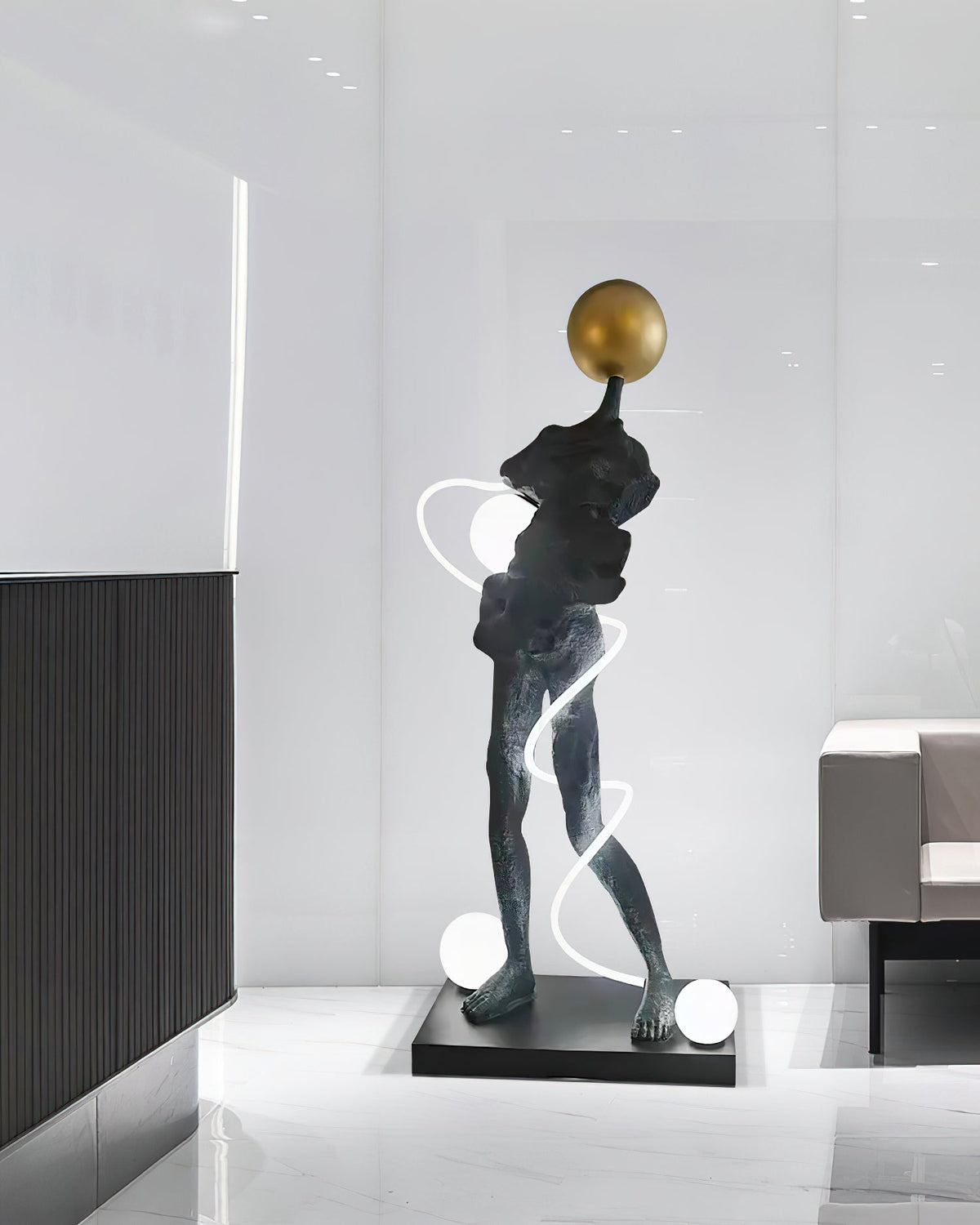 Pulse Sculpture Floor Lamp
