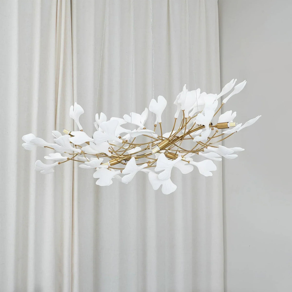 Fipomod Luxury Chandelier Ceramics Living Room U arc shape