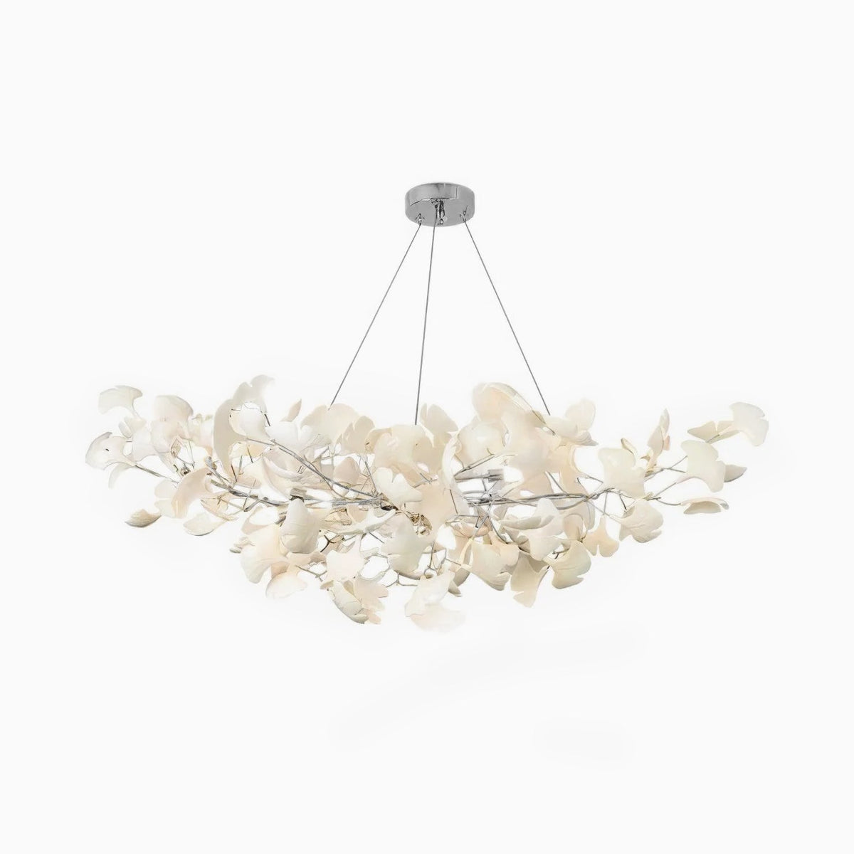 Cereian Chandelier Ceramic Gingko Petal