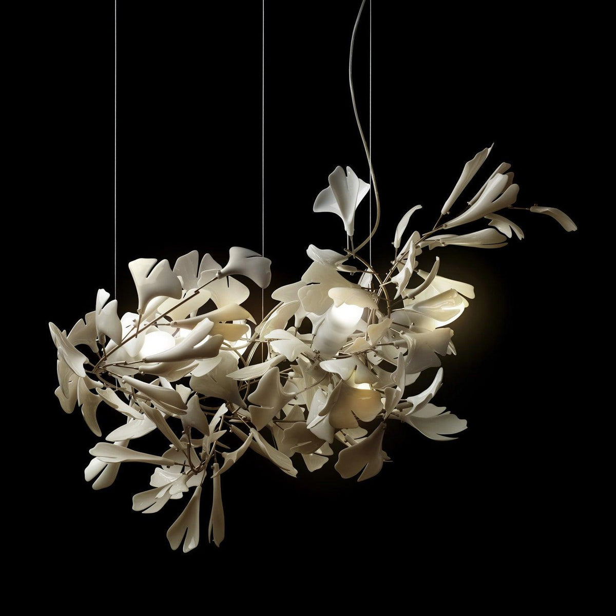 Gingko Chandelier G Style Leaf Branch Shape Modern