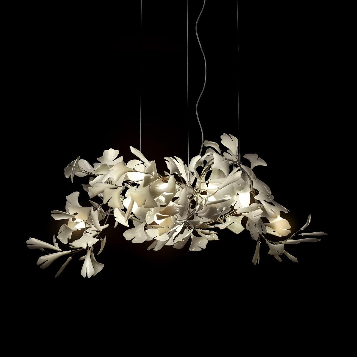 Gingko Chandelier G Style Leaf Branch Shape Modern