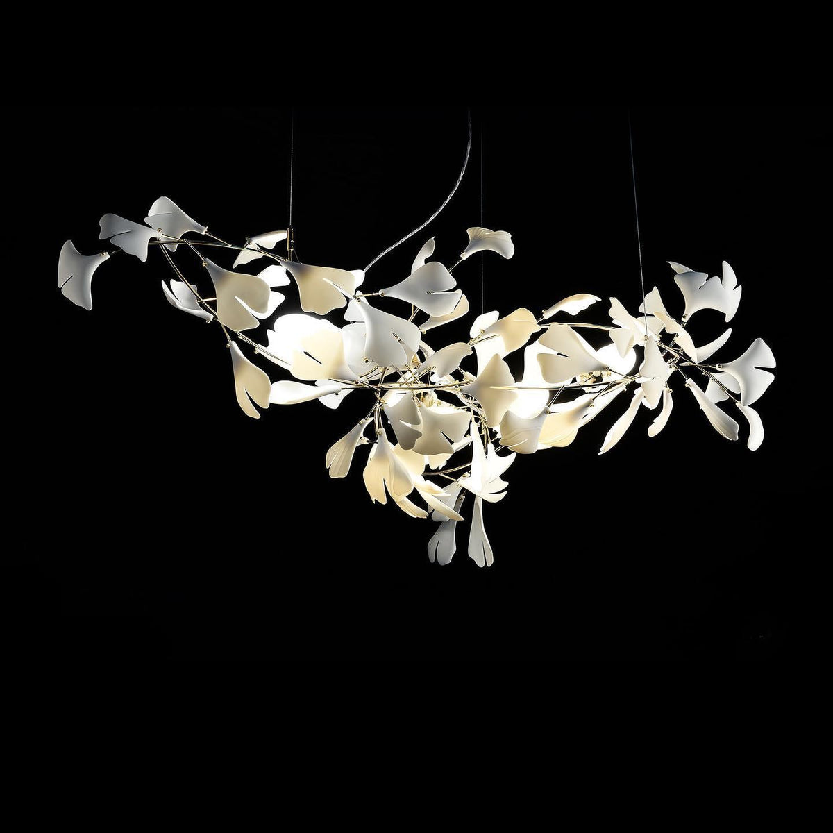 Gingko Chandelier G Style Leaf Branch Shape Modern