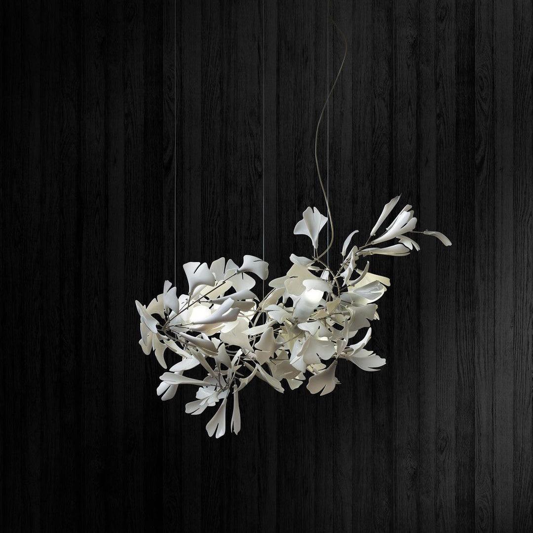 Gingko Chandelier G Style Leaf Branch Shape Modern